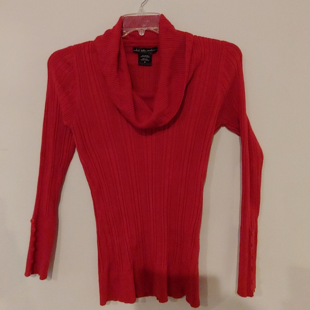 Cowl neck sweater